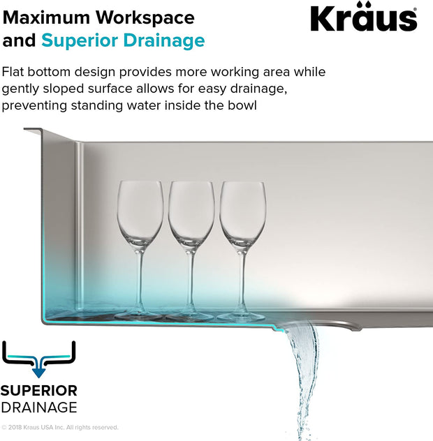 Kitchen & Bar Sinks, Kitchen & Bath Fixtures, Kitchen Fixtures, Kitchen Sinks, Single Bowl, Tools & Home Improvement30-Inch 16 Gauge Standart PRO Kitchen Sink Combo Set with Bolden 18-Inch Kitchen Faucet and Soap Dispenser, Chrome KHU100-30-1610-53CH - Premium  from Nobles Store - Just $621.01! Shop now at Nobles Store