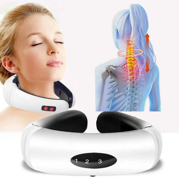 Electronics & Gadgets, Electronics Accessories & SuppliesElectric Cervical Pulse Neck Massager Muscle Relax Massage Magnetic Therapy US - Premium  from Nobles Store - Just $18.47! Shop now at Nobles Store