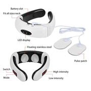 Electronics & Gadgets, Electronics Accessories & SuppliesElectric Cervical Pulse Neck Massager Muscle Relax Massage Magnetic Therapy US - Premium  from Nobles Store - Just $18.47! Shop now at Nobles Store