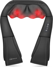 Back Massagers, Electric Massagers, Health & Household, Massage Tools & Equipment, Wellness & RelaxationShiatsu Neck and Shoulder Massager - Back Massager with Heat, Deep Kneading Electric Massage Pillow for Neck, Back, Shoulder,Foot,Body - Premium  from Nobles Store - Just $98.19! Shop now at Nobles Store