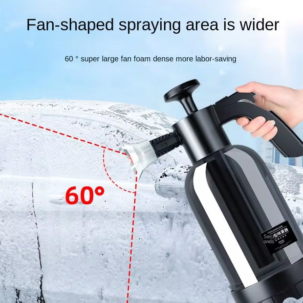 Automobiles, Car Wash & Maintenance, Parts & Accessories, Water Gun & Snow Foam Lance2L Hand Pump Foam Sprayer with 3 Types of Nozzle Hand Pneumatic Foam Cannon Snow Foam Car Wash Spray Bottle Car Window Cleaning - Premium  from Nobles Store - Just $35.01! Shop now at Nobles Store