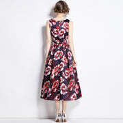 Clothing, null, WomenSleeveless Waist 3D Cutting Waist A- Line Skirt - Premium 0 from Nobles Store - Just $77.02! Shop now at Nobles Store