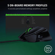 Accessories, Gaming Mice, PC, Video GamesBasilisk V2 Wired Gaming Mouse: 20K DPI Optical Sensor, Fastest Gaming Mouse Switch, Chroma RGB Lighting, 11 Programmable Buttons, Classic Black - Premium  from Nobles Store - Just $130.96! Shop now at Nobles Store