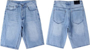 Clothing, Denim, Men, Shoes & Jewelry, ShortsBaggy Jean Shorts for Men Casual Loose Fit Hip Hop Skateboard Denim Shorts - Premium  from Nobles Store - Just $60.08! Shop now at Nobles Store