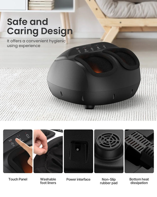 Health and Medicine, Massage, Shop all MassagersFoot Massager Machine with Heat, Shiatsu Deep Kneading, Fit’S Feet up to Men Size 12 Remote Control - Premium  from Nobles Store - Just $210.84! Shop now at Nobles Store