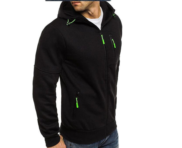 Men Hoodie Cotton Jacket - Premium 0 from USAdrop - Just $46.97! Shop now at Nobles Store