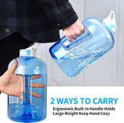 Sports & Outdoor Recreation Accessories, Sports & Outdoors, Sports Water Bottles128OZ/1 Gallon Water Bottle with Straw - Premium  from Nobles Store - Just $36.32! Shop now at Nobles Store