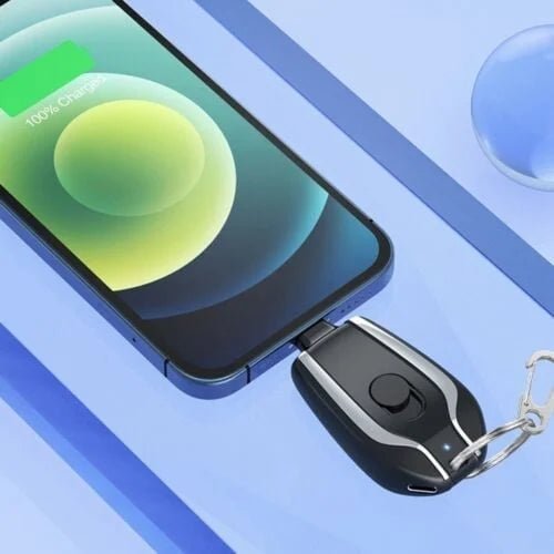 accessory, charger, keychain, power bank1500mAh Mini Pod Keychain Charger - Premium  from Nobles Store - Just $28.50! Shop now at Nobles Store