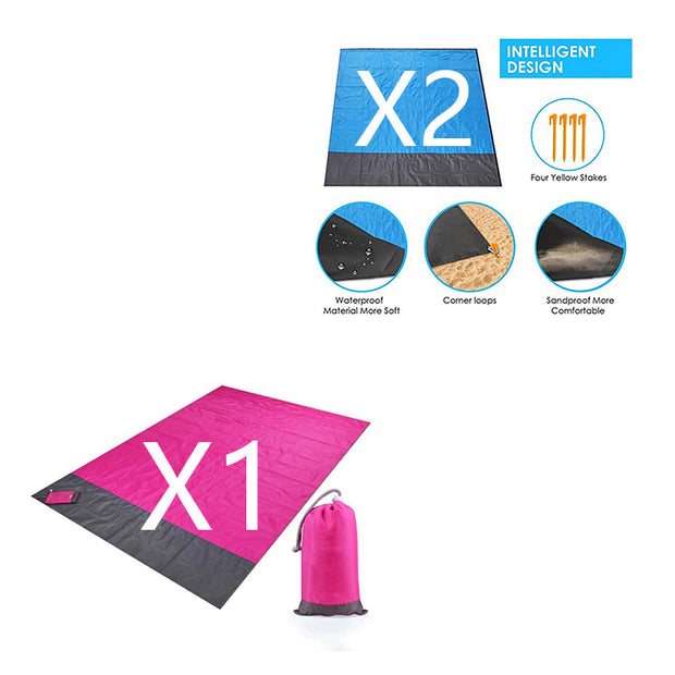 nullCross-border Spot Outdoor Beach Mat Portable Folding - Premium 0 from null - Just $54.85! Shop now at Nobles Store