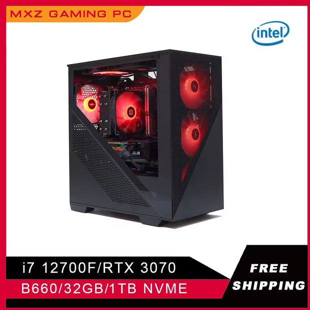 Computer & Office, Desktops & AIODIY Pc Gaming I7 12700F Graphics Card Rtx3060Ti/3070 B660 32GB 1TB NVME Pc Gamer Complete for Customize Pc - Premium  from Nobles Store - Just $1372.27! Shop now at Nobles Store