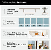 Cabinet Hardware, Hardware, Pulls, Tools & Home ImprovementHardware BP8252192195 Boisbriand Collection 7 9/16-Inch (192 Mm) Center-To-Center Brushed Nickel Transitional Cabinet and Drawer Pull Handle for Kitchen, Bathroom, and Furniture - Premium  from Nobles Store - Just $36.59! Shop now at Nobles Store