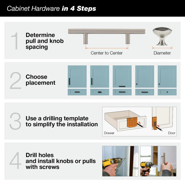 Cabinet Hardware, Hardware, Pulls, Tools & Home ImprovementHardware BP8252192195 Boisbriand Collection 7 9/16-Inch (192 Mm) Center-To-Center Brushed Nickel Transitional Cabinet and Drawer Pull Handle for Kitchen, Bathroom, and Furniture - Premium  from Nobles Store - Just $36.59! Shop now at Nobles Store