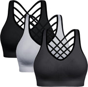 Bras, Clothing, Lingerie, Shoes & Jewelry, Sleep & Lounge, Sports Bras, WomenHigh Impact Sports Bras for Women High Support Adjustable Strappy Padded Sports Bra Workout Bras for Running - Premium  from Nobles Store - Just $47.77! Shop now at Nobles Store