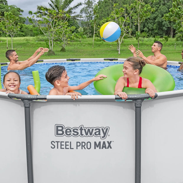 All Swimming Pools, Patio & Garden, Swimming Pools, Swimming Pools & SpasSteel Pro MAX 13' X 48" round above Ground Swimming Pool Set - Premium  from Nobles Store - Just $522.36! Shop now at Nobles Store