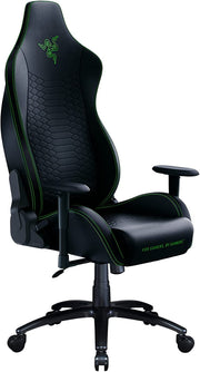 Furniture, Game & Recreation Room Furniture, Gaming Chairs, Home & Kitchen, Video Game ChairsIskur X Ergonomic Gaming Chair Black/Green - Leather Upholstered Adjustable Armrests High-Density Foam Cushions - Premium  from Nobles Store - Just $843.48! Shop now at Nobles Store