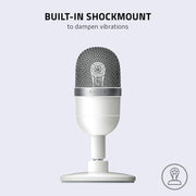 Condenser Microphones, Microphones, Microphones & Accessories, Multipurpose, Musical InstrumentsSeiren Mini USB Condenser Microphone: for Streaming and Gaming on PC - Professional Recording Quality - Precise Supercardioid Pickup Pattern - Tilting Stand - Shock Resistant - Mercury White - Premium  from Nobles Store - Just $95.86! Shop now at Nobles Store