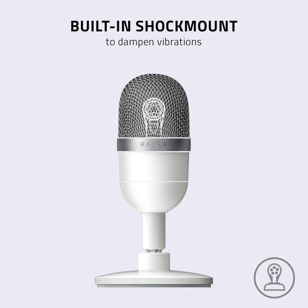 Condenser Microphones, Microphones, Microphones & Accessories, Multipurpose, Musical InstrumentsSeiren Mini USB Condenser Microphone: for Streaming and Gaming on PC - Professional Recording Quality - Precise Supercardioid Pickup Pattern - Tilting Stand - Shock Resistant - Mercury White - Premium  from Nobles Store - Just $95.86! Shop now at Nobles Store