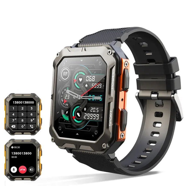 HomeC20 Pro Smart Watch Voice Assistant BT Wireless Call Business Outdoor Sports IP68 Waterproof Wristwatch for Android Ios - Premium  from Nobles Store - Just $33.72! Shop now at Nobles Store