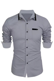 Men's Casual Fashion Business Trends Long-sleeved Shirt - Premium  from Nobles Store - Just $40.52! Shop now at Nobles Store