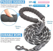 Basic Leashes, Collars, Dogs, Harnesses & Leashes, Leashes, Pet Supplies2/4/5/6 FT Dog Leash with Comfortable Padded Handle - Premium  from Nobles Store - Just $29.81! Shop now at Nobles Store