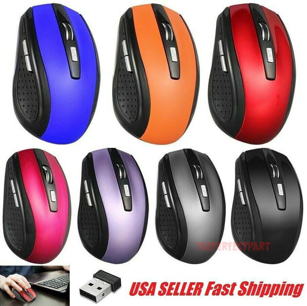Computer accessories, Electronics & Gadgets2.4Ghz Wireless Optical Mouse Mice & USB Receiver for PC Laptop Computer DPI USA - Premium  from Nobles Store - Just $16.87! Shop now at Nobles Store