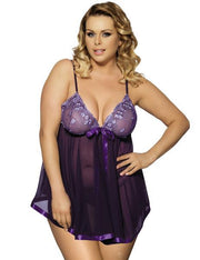 WomenWomen Sexy Lingerie Big Code 6XL  Sleepwear Sleepdress - Premium 0 from USAdrop - Just $32! Shop now at Nobles Store