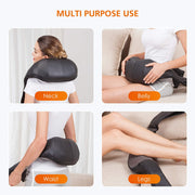 Back Massagers, Electric Massagers, Health & Household, Massage Tools & Equipment, Wellness & RelaxationShiatsu Neck and Shoulder Massager - Back Massager with Heat, Deep Kneading Electric Massage Pillow for Neck, Back, Shoulder,Foot,Body - Premium  from Nobles Store - Just $98.19! Shop now at Nobles Store