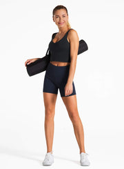 Active, Active Shorts, Clothing, Shoes & Jewelry, WomenHigh Waist Yoga Shorts for Women with 2 Side Pockets Tummy Control Running Home Workout Shorts - Premium  from Nobles Store - Just $50.74! Shop now at Nobles Store