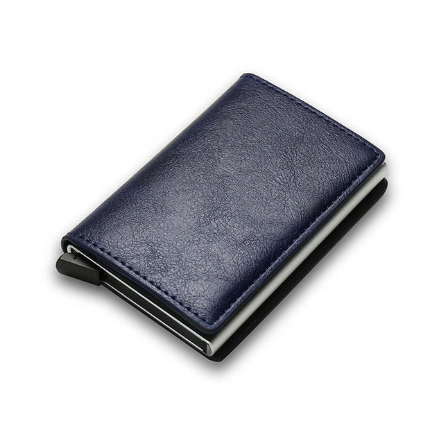 HomeCarbon Fiber Card Holder Wallets Men RFID Black Magic Trifold Leather Slim Mini Wallet Small Money Bag Male Purses Wallet Women - Premium  from Nobles Store - Just $27.09! Shop now at Nobles Store