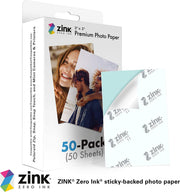 Copy & Printing Paper, Office & School Supplies, Office Products, Paper, Photo Paper2"X3" Premium Instant Photo Paper (50 Pack) Compatible with Polaroid Snap, Snap Touch, Zip and Mint Cameras and Printers, 50 Count (Pack of 1) - Premium  from Nobles Store - Just $42.54! Shop now at Nobles Store