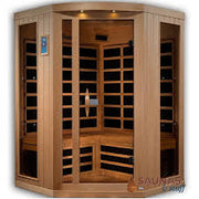 Infrared Saunas, Patio & Garden, Saunas3-Person Corner Full Spectrum near Zero EMF (Under 2MG) FAR Infrared Sauna (Canadian Red Cedar) - Premium  from Nobles Store - Just $5784! Shop now at Nobles Store