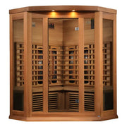 Infrared Saunas, Patio & Garden, Saunas3-Person Corner Full Spectrum near Zero EMF (Under 2MG) FAR Infrared Sauna (Canadian Red Cedar) - Premium  from Nobles Store - Just $5784! Shop now at Nobles Store