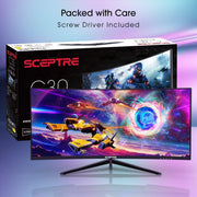 Computers & Accessories, Electronics, Monitors30-Inch Curved Gaming Monitor 21:9 2560X1080 Ultra Wide/ Slim HDMI Displayport up to 200Hz Build-In Speakers, Metal Black (C305B-200UN1) - Premium  from Nobles Store - Just $314.73! Shop now at Nobles Store