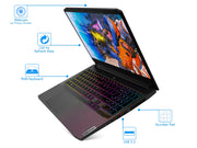 Ideapad 3I Gaming Laptop, 15.6" 120Hz FHD Display, Intel Core I5-11300H Upto 4.4Ghz, 32GB RAM, 4TB Nvme SSD, NVIDIA Geforce GTX 1650, HDMI, Wi-Fi, Bluetooth, Windows 11 Pro