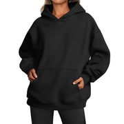 Clothing, WomenWomen's Hoodies With Pockets Fashion Solid Sweatshirt Oversized Hooded Sweater Womens Clothing - Premium 0 from USAdrop - Just $35.65! Shop now at Nobles Store
