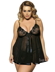 WomenWomen Sexy Lingerie Big Code 6XL  Sleepwear Sleepdress - Premium 0 from USAdrop - Just $32! Shop now at Nobles Store