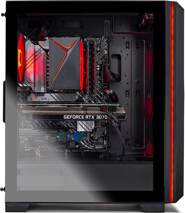 Computers & Accessories, Computers & Tablets, Desktops, Electronics, TowersChronos Gaming PC Desktop – INTEL Core I7 12700K 3.6 Ghz, RTX 3080, 1TB NVME SSD, 32G DDR5, 750W GOLD PSU, AC Wi-Fi, Windows 10 Home 64-Bit - Premium  from Nobles Store - Just $2637.66! Shop now at Nobles Store