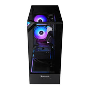 Element Black Gaming PC Desktop Computer Intel Core I9 14900F, NVIDIA Geforce RTX 5070 12GB, 32GB RAM, 1TB SSD, Windows 11, EBI9N5702