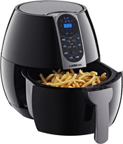 Air Fryers, Fryers, Home & Kitchen, Kitchen & Dining, Small Appliances3.7-Quart Programmable Air Fryer with 8 Cook Presets, GW22638 - Black - Premium  from Nobles Store - Just $94.56! Shop now at Nobles Store
