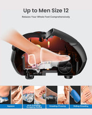 Health and Medicine, Massage, Shop all MassagersFoot Massager Machine with Heat, Shiatsu Deep Kneading, Fit’S Feet up to Men Size 12 Remote Control - Premium  from Nobles Store - Just $210.84! Shop now at Nobles Store