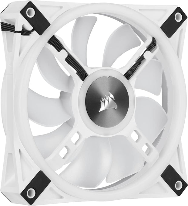 Case Fans, Computer Components, Computers & Accessories, Electronics, Fans & Cooling, Internal ComponentsQL Series, Icue QL120 RGB, 120Mm RGB LED PWM White Fan, Single Fan - Premium  from Nobles Store - Just $89.99! Shop now at Nobles Store