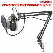 Electronics & Gadgets, Electronics Accessories & Supplies5Core Recording Microphone Podcast Bundle Professional Condenser Cardioid Mic Kit W Boom Arm - Premium  from Nobles Store - Just $40.50! Shop now at Nobles Store