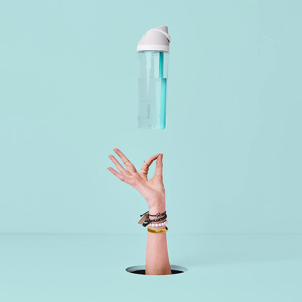 Sports & Outdoor Recreation Accessories, Sports & Outdoors, Sports Water BottlesFreesip Clear Tritan Plastic Water Bottle with Straw, Bpa-Free Sports Water Bottle, Great for Travel, 25 Oz, Very, Very Dark - Premium  from Nobles Store - Just $42.38! Shop now at Nobles Store