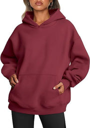 Clothing, WomenWomen's Hoodies With Pockets Fashion Solid Sweatshirt Oversized Hooded Sweater Womens Clothing - Premium 0 from USAdrop - Just $35.65! Shop now at Nobles Store