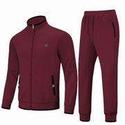 Clothing, Mens Clothing, Mens Workout ClothingMen'S Tracksuits Sweatsuits for Men Set Track Suits 2 Piece Casual Athletic Jogging Warm up Full Zip Sweat Suits Wine Red XL - Premium  from Nobles Store - Just $63.78! Shop now at Nobles Store