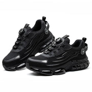 Safety Shoe Boots, Security & Protection, Workplace Safety SuppliesRotary Buckle Work Safety Shoes for Men Sneakers Protective Shoes Lightweight Puncture-Proof Anti-Smash Steel Toe Male Boots - Premium  from Nobles Store - Just $72.08! Shop now at Nobles Store