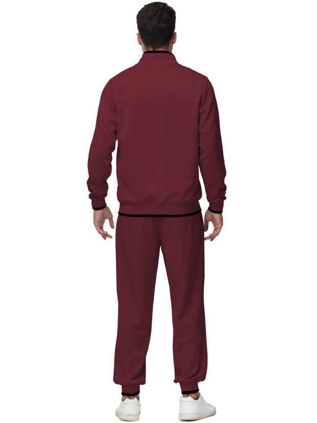 Clothing, Mens Clothing, Mens Workout ClothingMen'S Tracksuits Sweatsuits for Men Set Track Suits 2 Piece Casual Athletic Jogging Warm up Full Zip Sweat Suits Wine Red M - Premium  from Nobles Store - Just $63.78! Shop now at Nobles Store