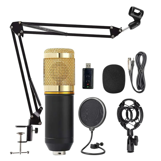 Electronics & Gadgets, Electronics Accessories & Supplies5Core Recording Microphone Podcast Bundle Professional Condenser Cardioid Mic Kit W Boom Arm - Premium  from Nobles Store - Just $40.50! Shop now at Nobles Store