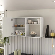 Bedroom Furniture, Furniture, Home & GardenKitchen Wall Cabinet Burwood, White Finish - Premium  from Nobles Store - Just $158.95! Shop now at Nobles Store