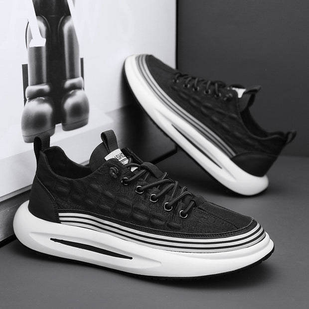 Men's Summer Breathable Platform Canvas Shoes - Premium 0 from Nobles Store - Just $45.60! Shop now at Nobles Store